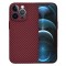 Husa pentru Apple iPhone 12 Pro Max, Techsuit, Carbonite FiberShell, Rosie