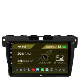 Navigatie Mazda CX-7 (2008-2013), Android 12, E-Octacore 2GB RAM + 32GB ROM, 9 Inch - AD-BGE9002+AD-BGRKIT326