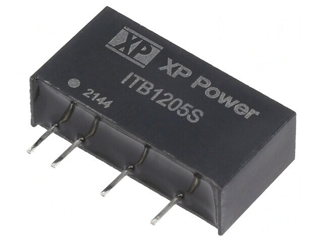 Convertor DC/DC 1W 12V la 5V 200mA SIP 50kHz
