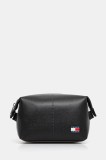 Tommy Jeans punga cosmetice culoarea negru, AM0AM13412