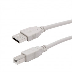 Cablu USB 2.0 mufa A - mufa B 1,8 m foto