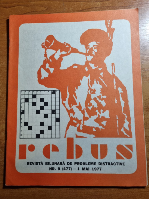 revista rebus 1 mai 1977 - total necompletata