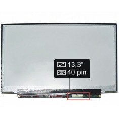 Laptop display 13.3 inch slim 1366x768 WXGA HD LTN133AT25-T01 306mm 40 pin foto