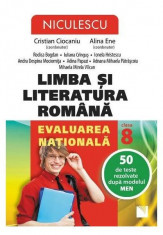 Limba si literatura romana. Evaluarea nationala. 50 de teste rezolvate dupa modelul MEN foto