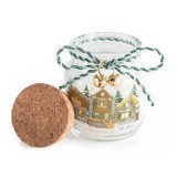 Lumanare parfumata Craciun aroma Prosecco si Fructe &Oslash; 6 cm x 7,5 H