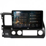 Navigatie Honda Civic (2005-2012) 8GB RAM Android 13 Octacore Slot Sim 4G DSP GPS Wi-FI Carplay Android Auto USB Bluetooth Waze Touchscreen 10.1 Inch