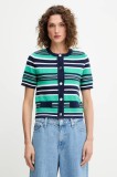 Morgan cardigan culoarea verde, MCELIN