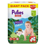 Scutece Pants Fashion &amp; Nature, Nr. 5, 12-17 kg, 62 buc, Pufies