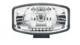 Proiector Faza Lunga cu DRL LED Galben Jumbo MarsTech M710621Y, 245mm, Rectangular, Camion, Tractor, 24V (H7)