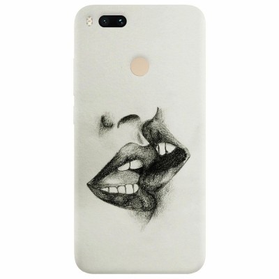 Husa silicon pentru Xiaomi Mi A1, Kiss foto