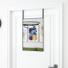Oglinda Usa Neagra 40x60 cm vidaXL Sticla Aluminiu, Decor Dormitor Sufragerie, Montare Ușoară, Design Modern Minimalist