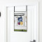 Oglinda pentru usa, negru, 40x60 cm, sticla si aluminiu GartenMobel Dekor