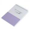 Carnet Notițe Spiralat, Model Lavanda, Dimensiune A6, 80 File, Copertă Moale, Oem