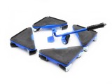 Role pentru mutarea mobilierului 300 kg 5 elemente, GEKO G29800