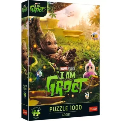 PUZZLE TREFL 1000 PREMIUM PLUS MARVEL GROOT foto