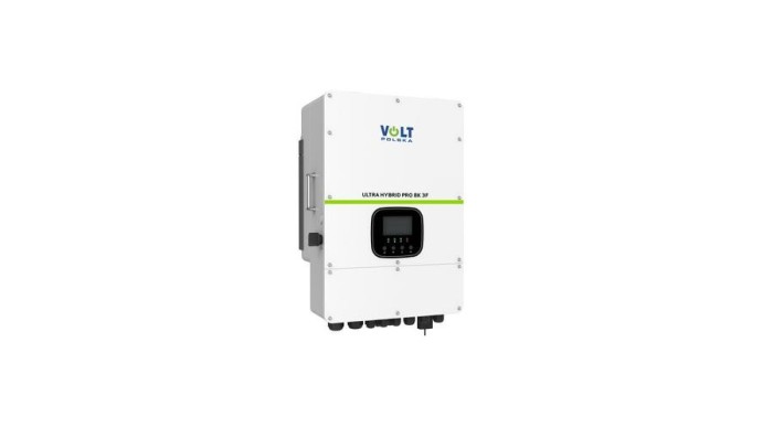 Volt Polska ULTRA HYBRID PRO invertor solar 8K 3F 48/230V (8000W) + MPPT (200-650V) + Wi-Fi