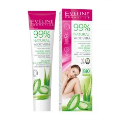 BEA13-100 Crema depilatoare pentru piele sensibila - brate, picioare, zona bikini cu 99% Aloe Vera naturala 125 ml