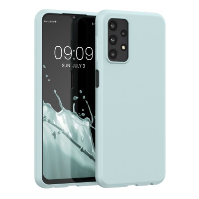 Husa Kwmobile pentru Samsung Galaxy A23, Silicon, Verde, 57804.200 foto