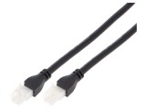 Cablu Mini-Fit Jr mamă 2 PIN 2m 8A PVC 18AWG