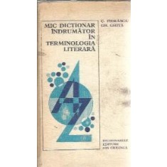 Mic dictionar indrumator in terminologia literara - C. Fierascu, Gh. Ghita