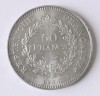 Moneda Argint Franta 50 Franci 1978 Patina VF++ Argint