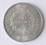 Moneda Argint Franta 50 Franci 1978 Patina VF++ Argint