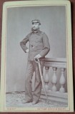 Fotografie tip CDV, militar 1877