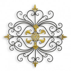 Decoratiune de perete din metal bogat ornamentata DZ-165