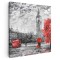 Tablou pictura peisaj urban Big Ben Londra Tablou canvas pe panza CU RAMA 30x30 cm