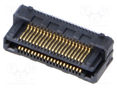 Conector PCB-PCB hermafrodit PIN 40 0,5mm LSHM gold flash SAMTEC foto
