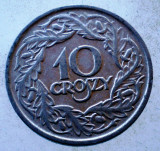 1.039 POLONIA 10 GROSZY 1923, Europa, Nichel