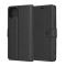 Husa pentru iPhone 15 Plus - Techsuit Leather Folio - Black