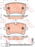 Set placute frana,frana disc AUDI A6 Avant (4G5, C7, 4GD) (2011 - 2016) TRW GDB1902