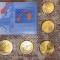 NORVEGIA SET MONEDE EURO,PROBE 2004(CALITATE Proof)