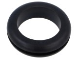 Manşon negru ESSENTRA &Oslash; 52mm &Oslash; 41mm pentru panou max. 4mm