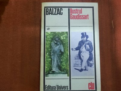 Ilustrul Gaudissart de Honore de Balzac foto