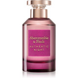 Abercrombie &amp; Fitch Authentic Night Women Eau de Parfum pentru femei 100 ml