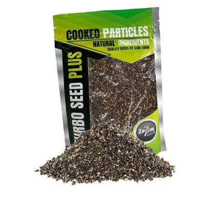 Carp Zoom TURBO SEED PLUS 1kg Hemp - Canepa foto