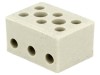Regletă de conexiuni terminal cu șurub 3 piste 4mm2 450V