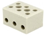 Regletă de conexiuni terminal cu șurub 3 piste 4mm2 450V