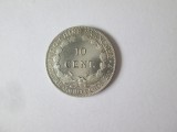 Indochina Franceza 10 Centimes 1937 argint UNC,diametrul=19 mm, Asia