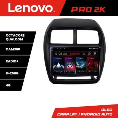 Navigatie Mitsubishi ASX 2017-2021 model facelift Android radio gps internet 8 core QLED 2K 8+256 360 Lenovo CarStore Technology foto
