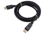 Cablu DisplayPort Goobay 3m Negru PVC, Cod 74753