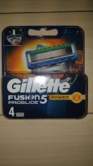 Rezerve Gillette Fusion Proglide power set 4 buc foto