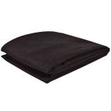Cumpara ieftin Husă din velur microfibră pentru canapea 270 x 350 cm, Maro, vidaXL