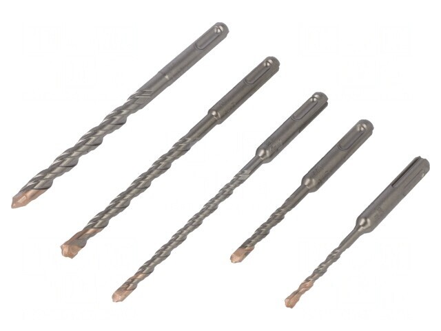 Set burghie beton și oțel FORTE 5buc.