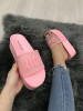 Papuci dama roz cu platforma marime 38, 40+CADOU