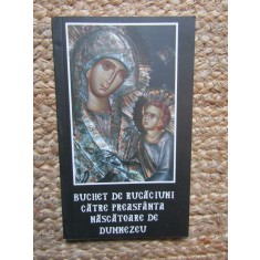 Buchet de rugaciuni catre Preasfanta Nascatoare de Dumnezeu - Carte de rugaciuni crestine, 79 pagini