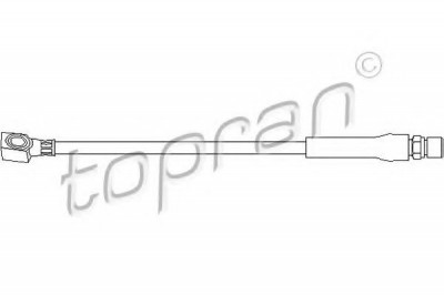 Conducta / cablu frana OPEL ASTRA F Combi (51, 52) (1991 - 1998) TOPRAN 200 926 foto