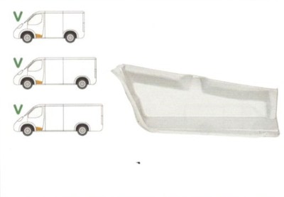 Treapta usa Mercedes Sprinter 208-416 01.1995-2006 , partea Fata Stanga, foto
